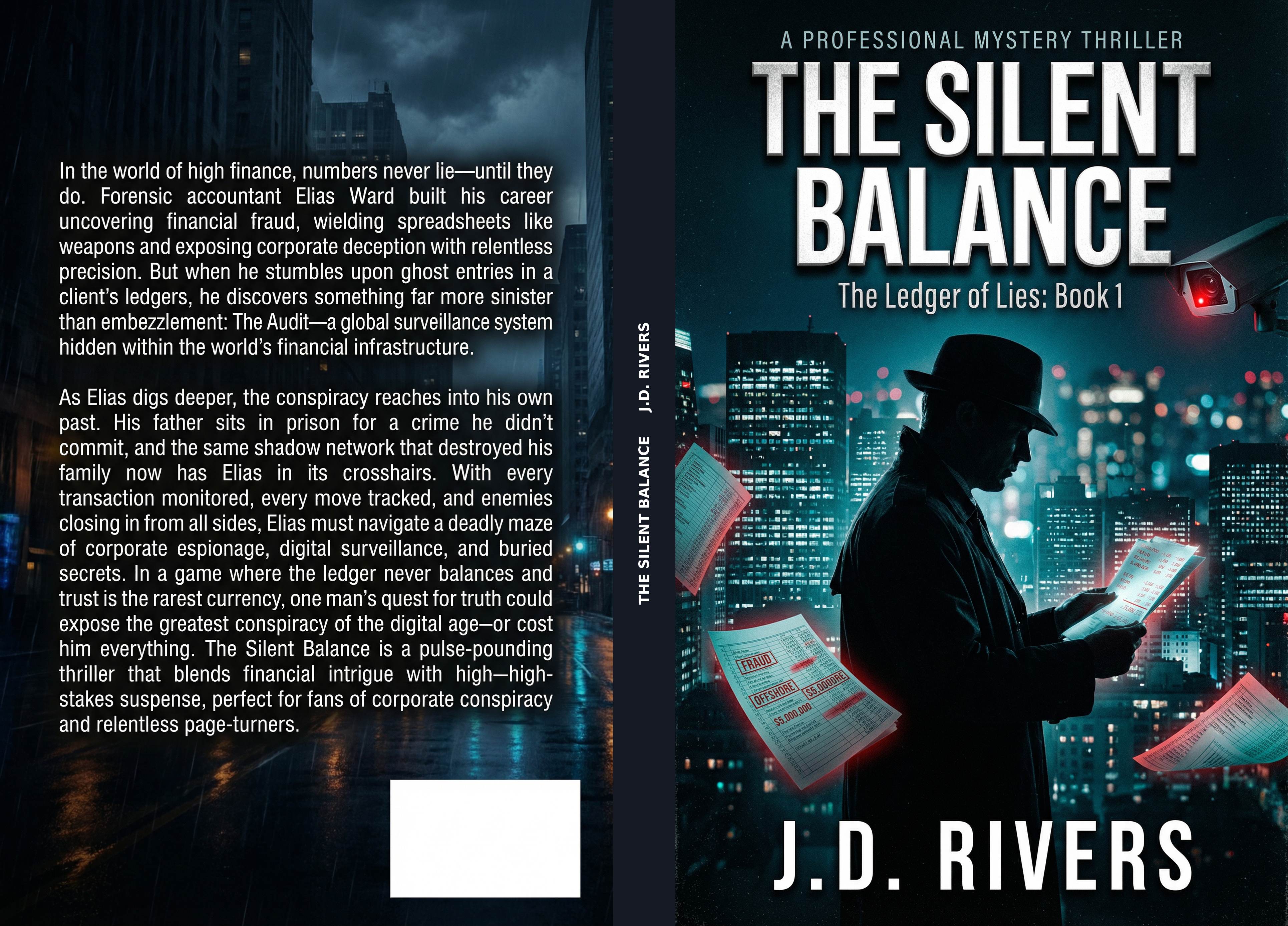 The Silent Balance: The Ledger of Lies, Book 1 by J.D. Rivers - book cover